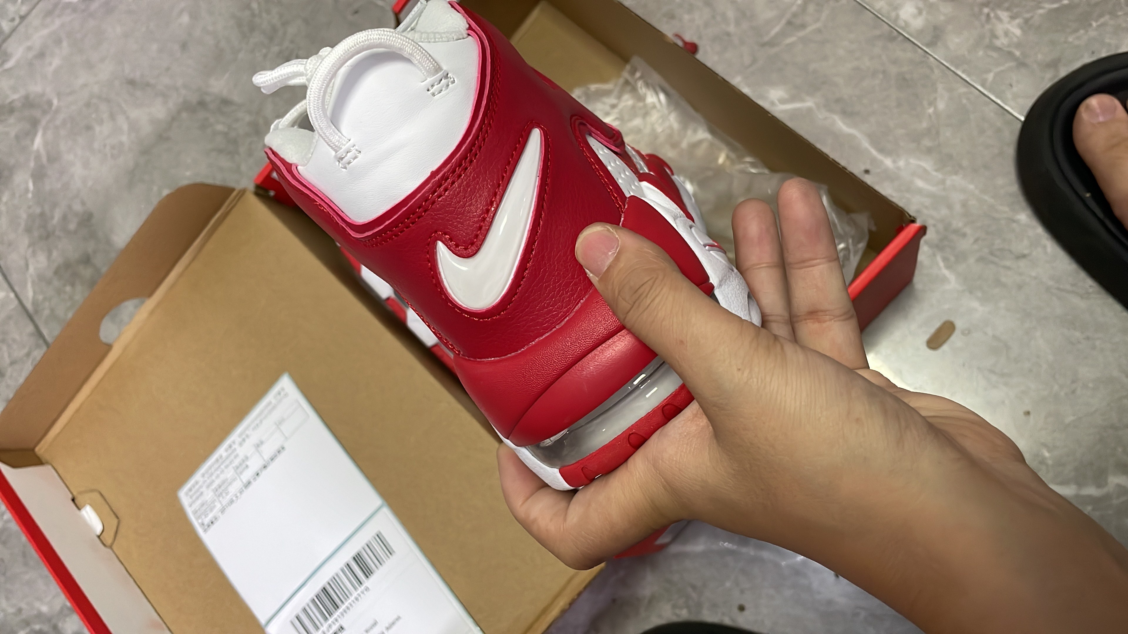 47$ nike AIR MORE UPTEMPO size 36-45 523660 MMK2440 — detail 3