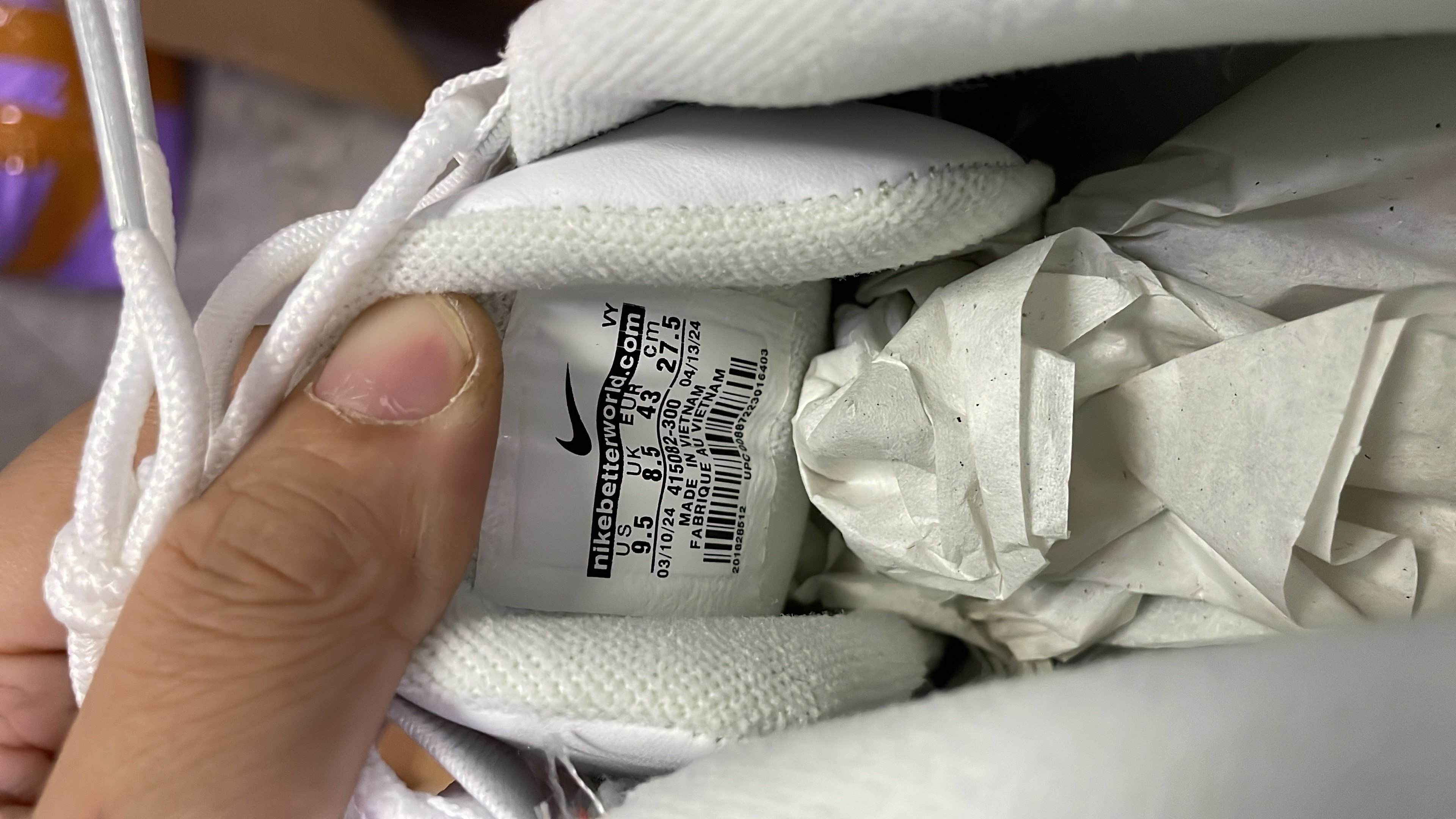 47$ nike AIR MORE UPTEMPO size 36-45 523660 MMK2440 — detail 4