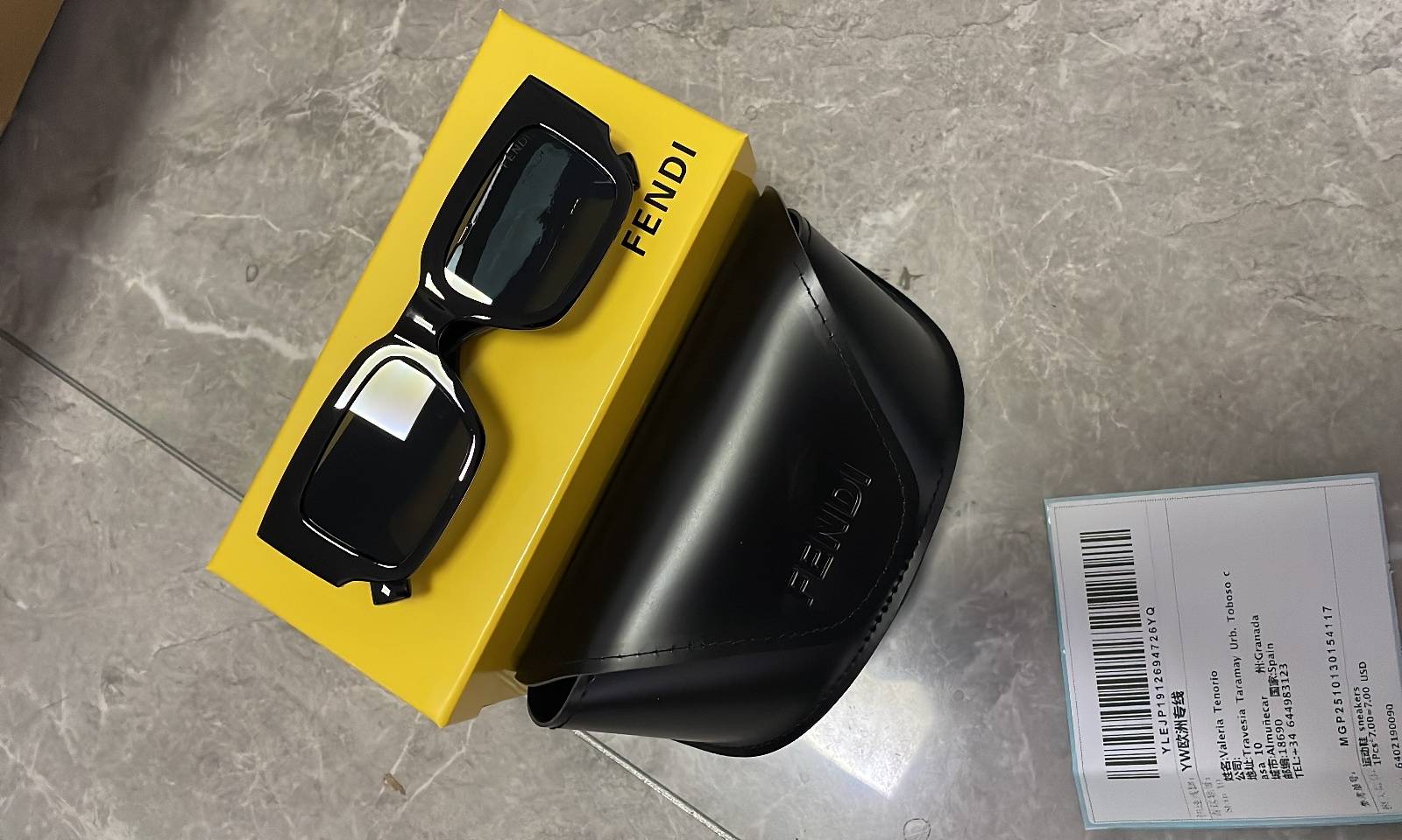 22$ FENDI sunglasses with box 2920 MMK2488