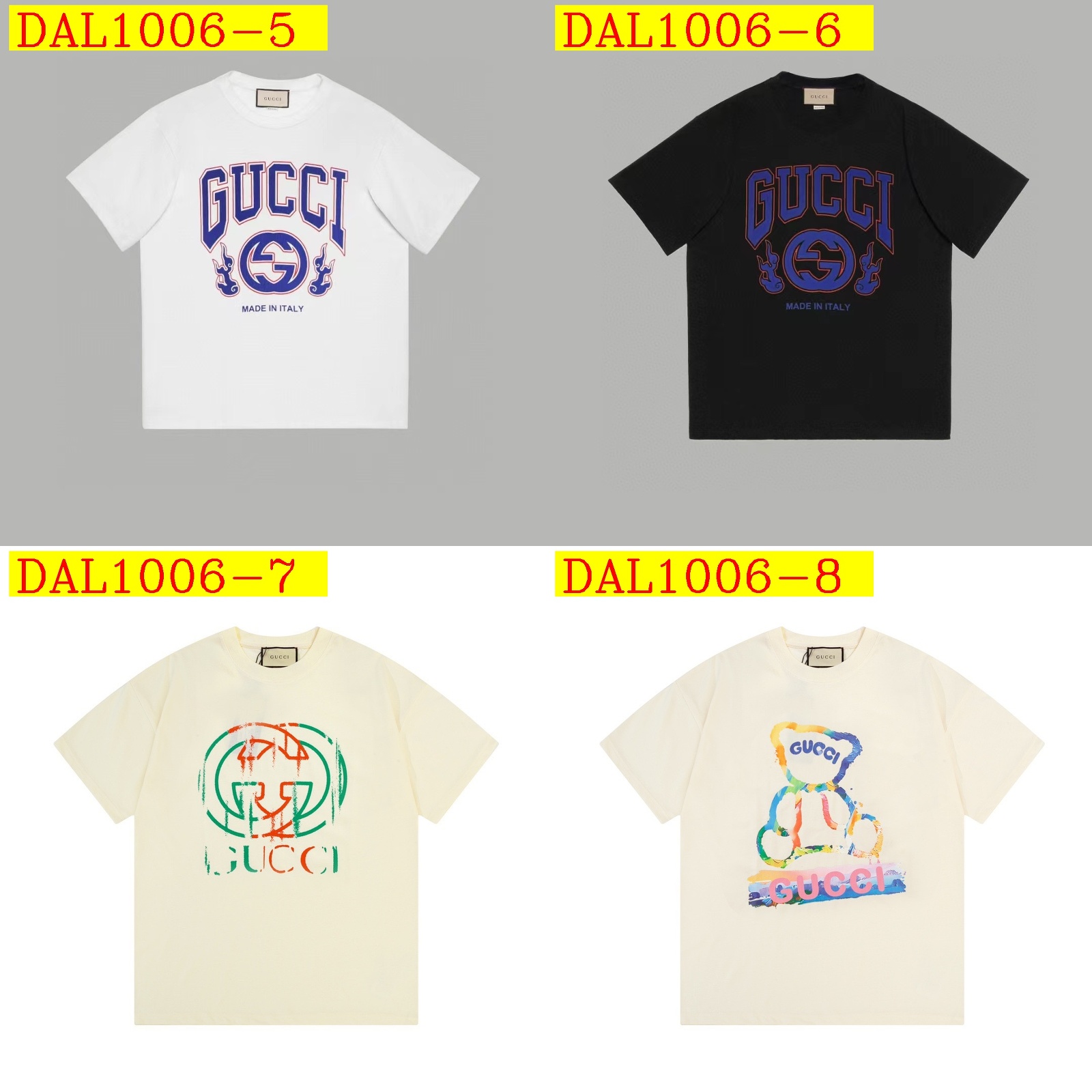 28$ Gucci T-shirt cotton size XS-L 213100 DAL1006 — detail 19