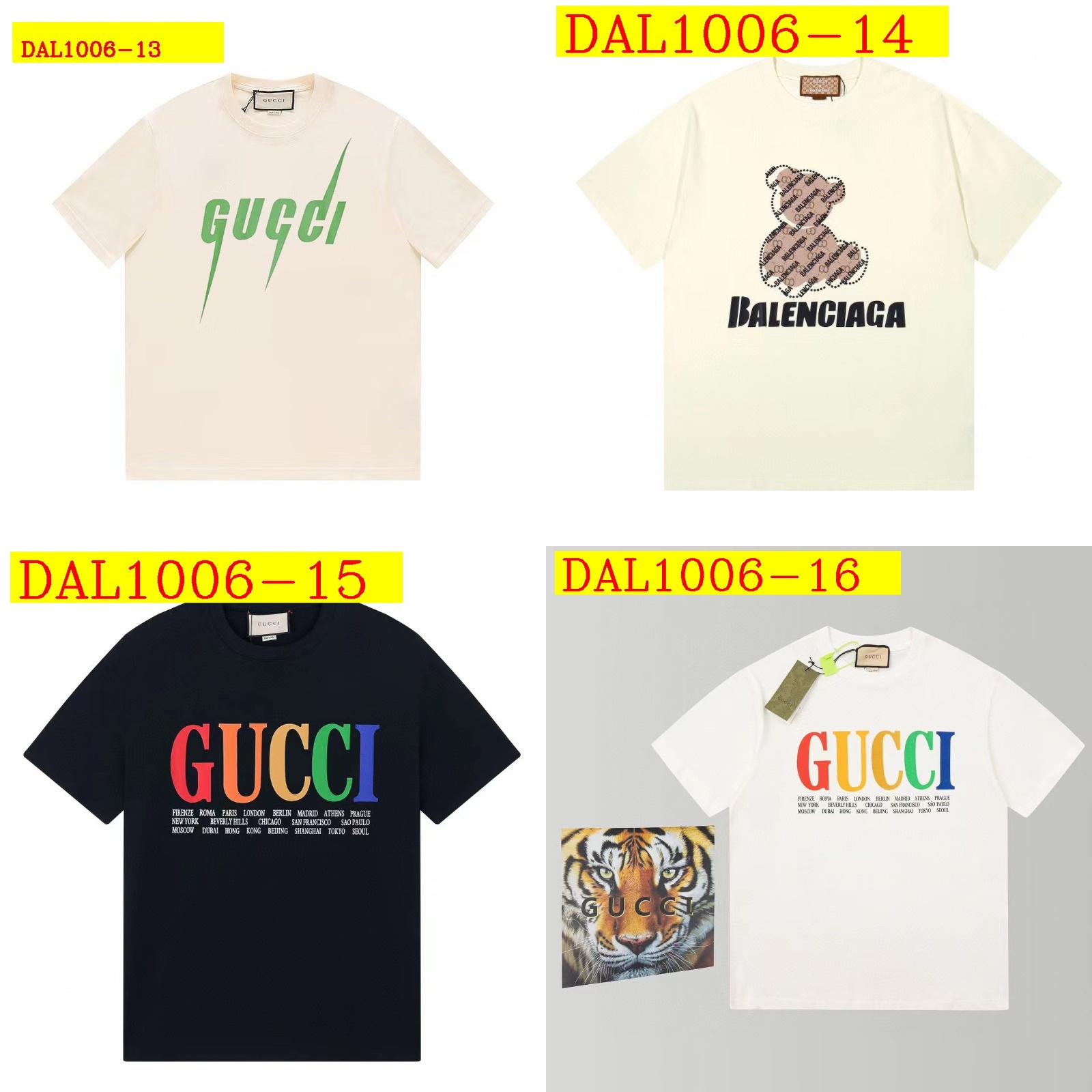 28$ Gucci T-shirt cotton size XS-L 213100 DAL1006 — detail 21