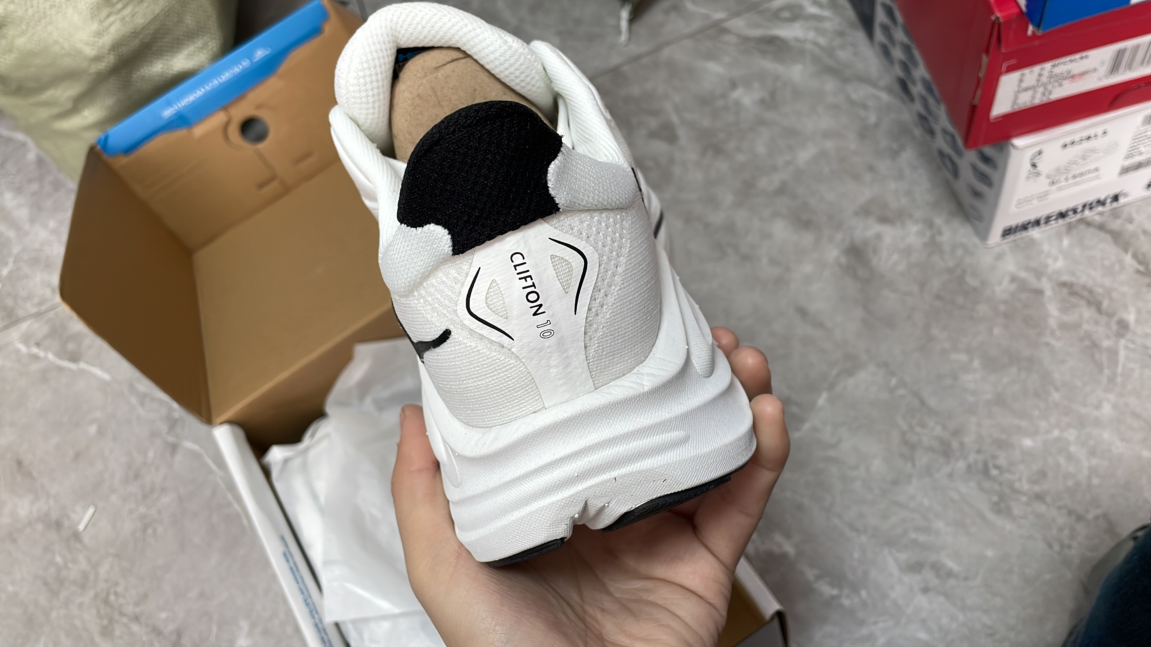 43$ HOKA M CLIFTON 10 size 36-45 122400 MMK271 — detail 3