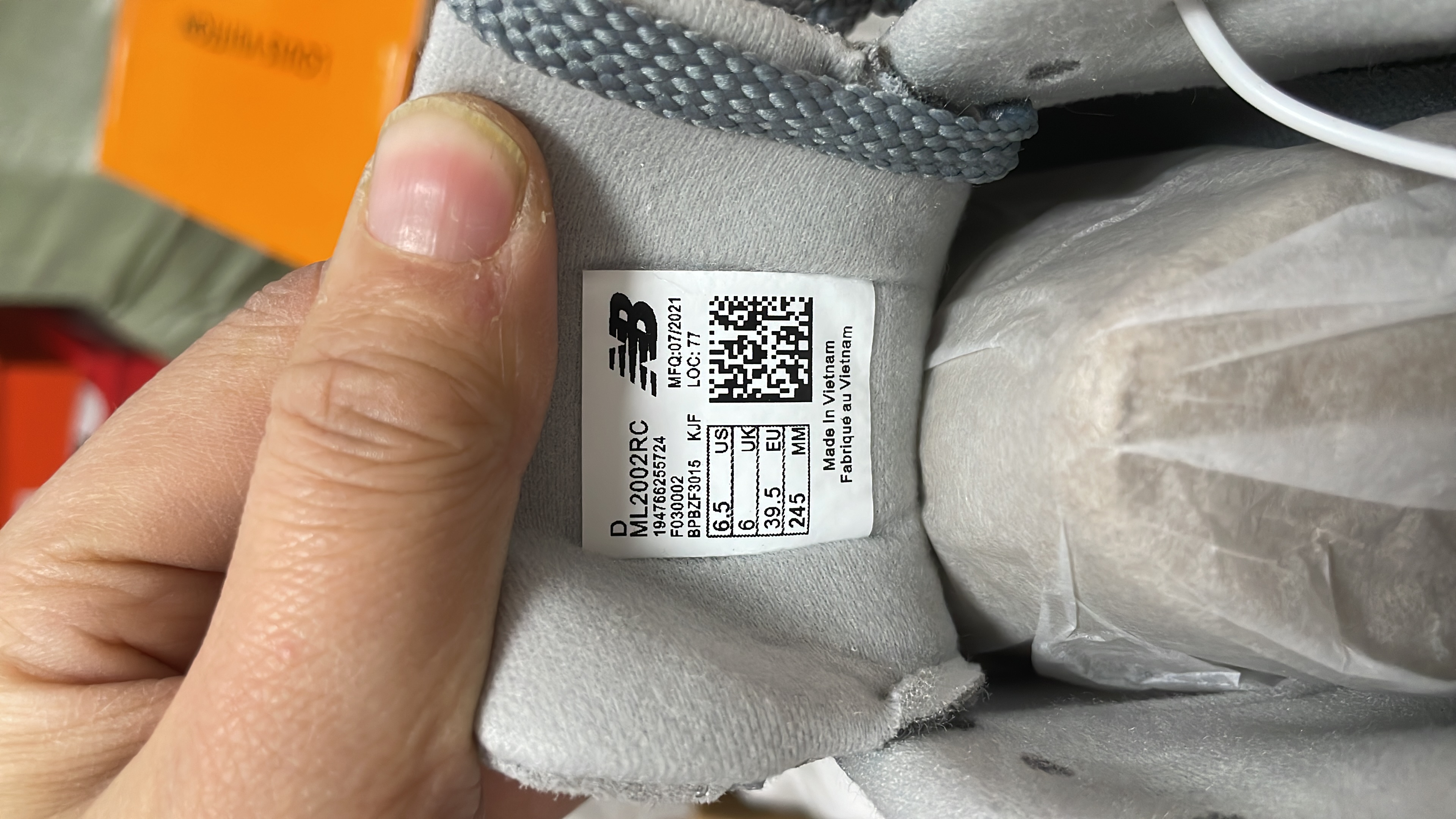 44$ new balance ML2002RC size 36-45 820440 MMK295 — detail 3