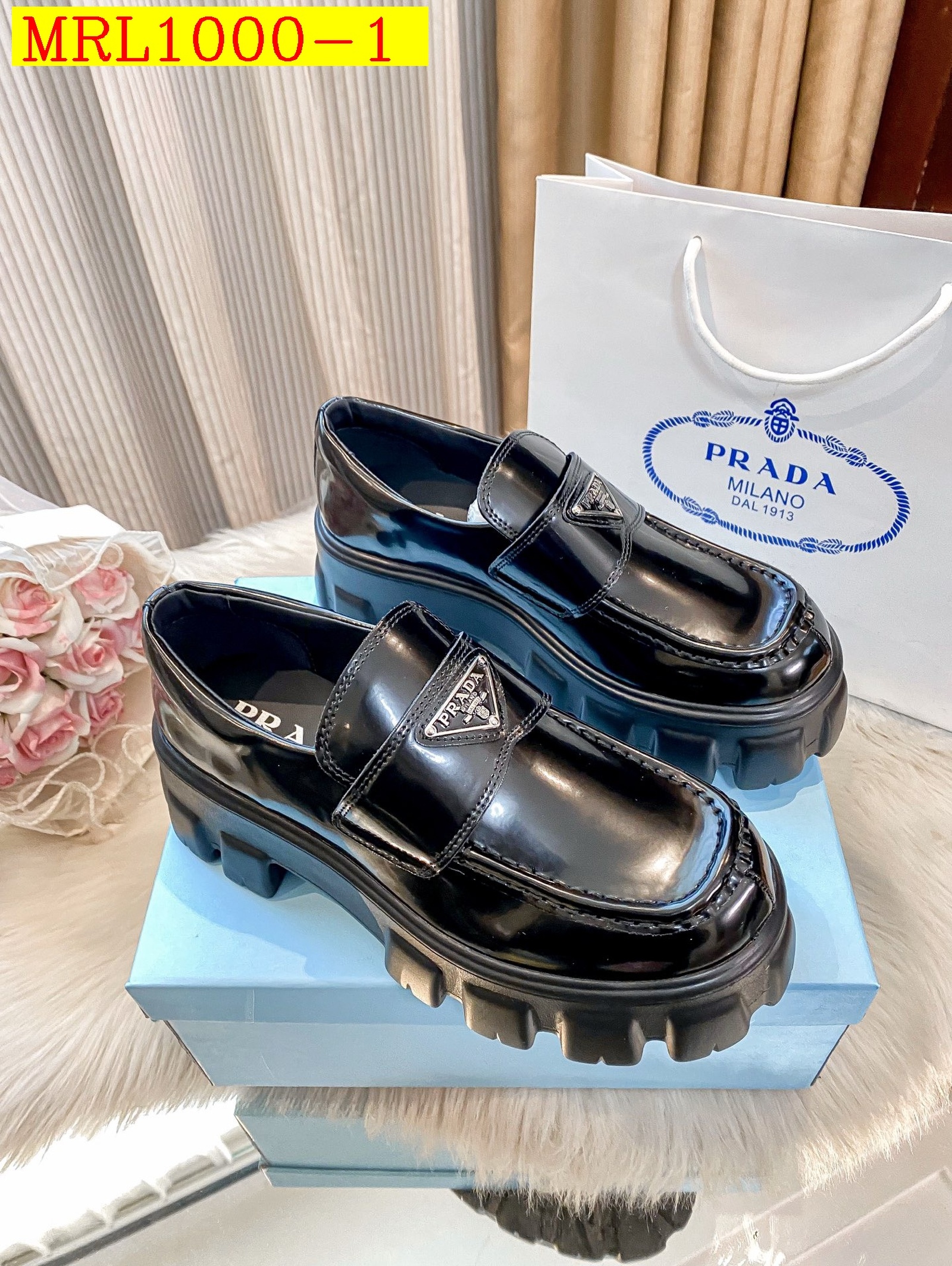 48$ Prada shoes size 35-41 323390 MRL1000 — detail 2