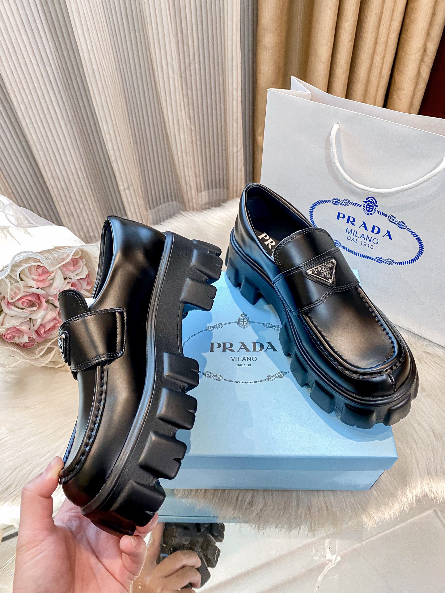 48$ Prada shoes size 35-41 323390 MRL1000 — detail 3