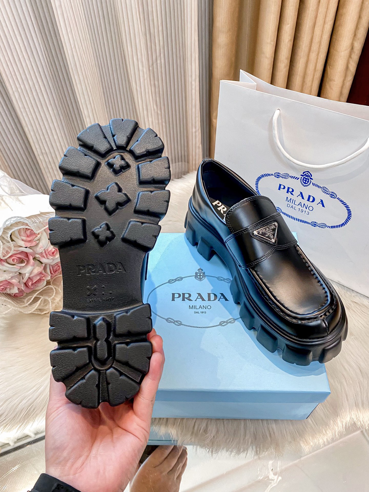 48$ Prada shoes size 35-41 323390 MRL1000 — detail 4