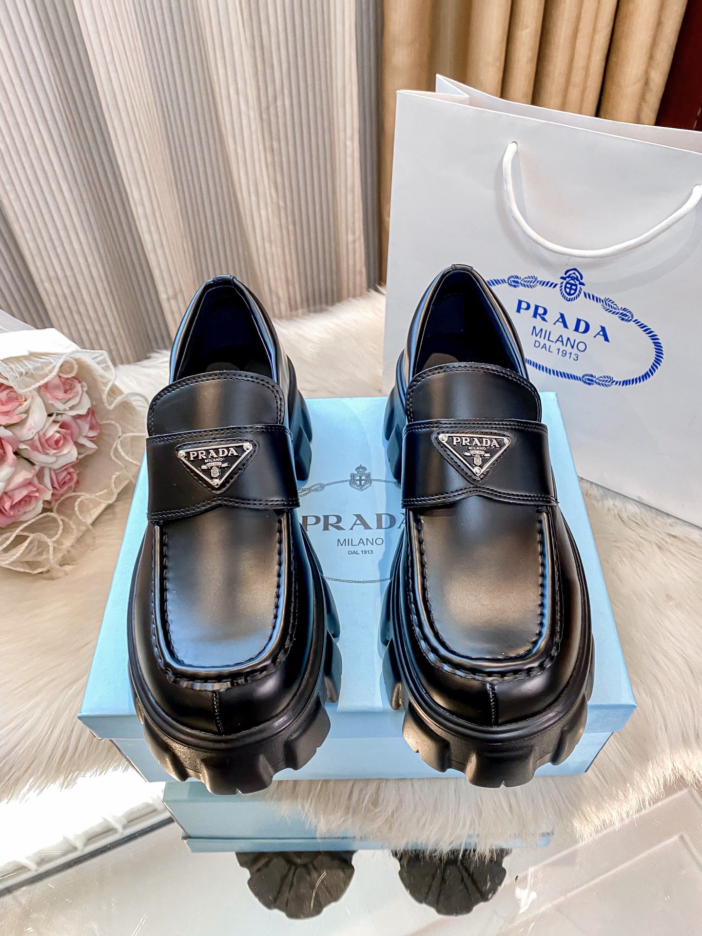48$ Prada shoes size 35-41 323390 MRL1000 — detail 9