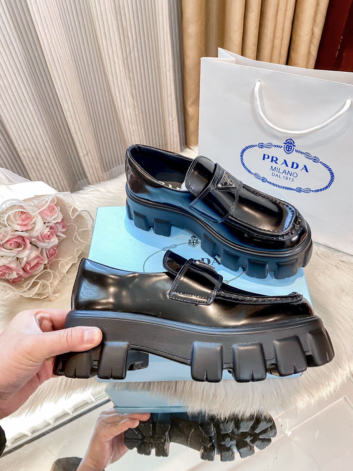 48$ Prada shoes size 35-41 323390 MRL1000 — detail 11